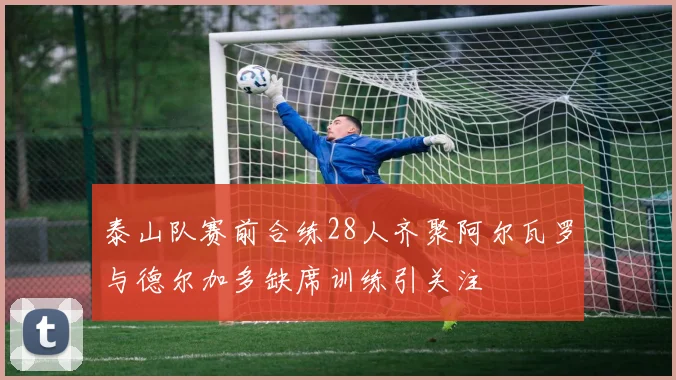 泰山队赛前合练28人齐聚阿尔瓦罗与德尔加多缺席训练引关注